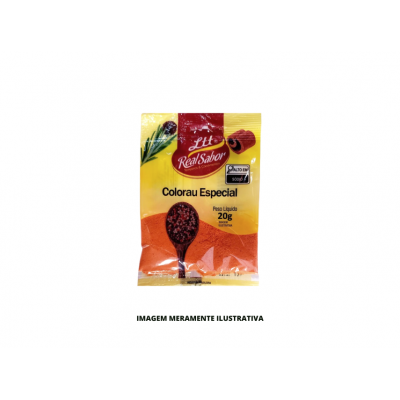 TEMPERO REAL SABOR COLORAL ESPECIAL 1X50X20G